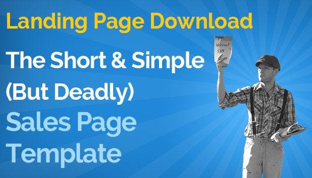 Short & Simple (But Deadly) Sales Page