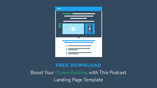 Podcast Landing Page Template