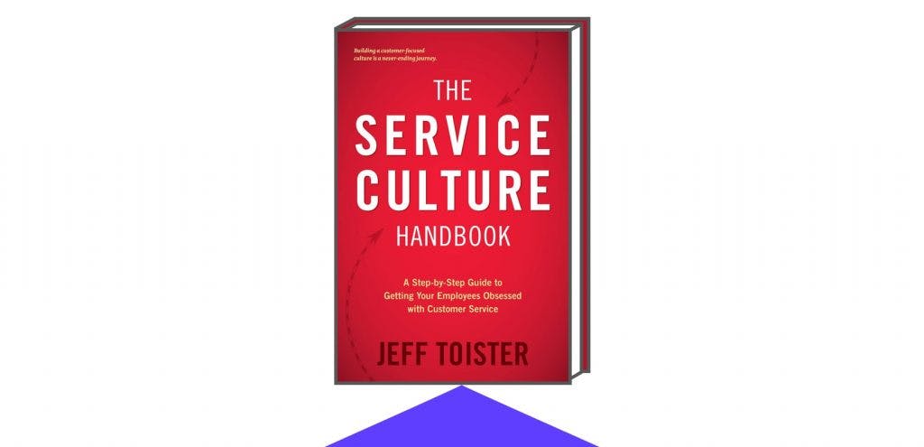Book cover of The Service Culture by Jeff Toister